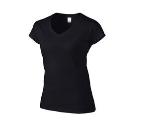 Gildan GN647 - Gildan Women's Lightweight V-Neck Cotton Tee