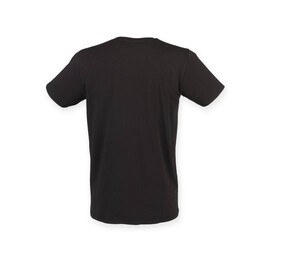 Skinnifit SF122 - Men's stretch cotton v-neck T-shirt