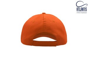 Atlantis AT004 - Atlantis 5-Panel Cotton Cap with Reinforced Front