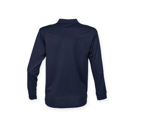 Henbury HY478 - Breathable Cool Plus Long Sleeve Polo Shirt