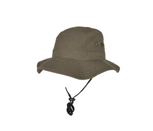 FLEXFIT 5004AH - Stylish Cotton Brimmed Outdoor Hat with Ventilation