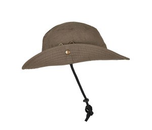 FLEXFIT 5004AH - Stylish Cotton Brimmed Outdoor Hat with Ventilation