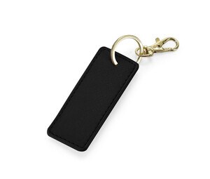 BAG BASE BG744 - Elegant Saffiano Leather-Look Key Clip Charm