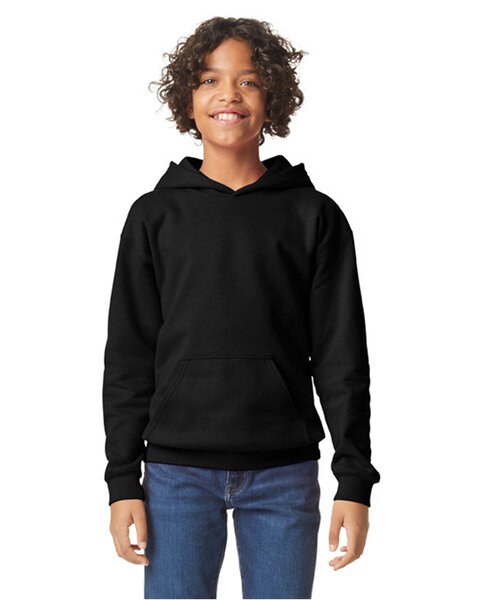 Gildan SF500B - Youth Cozy Midweight Fleece Hooded Sweatshirt