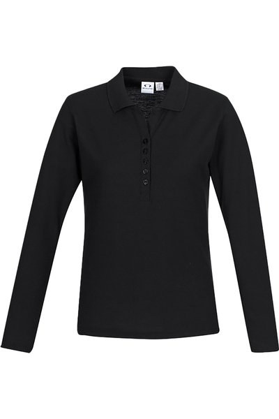 Biz Collection P400LL - Crew Women's L/S Polo