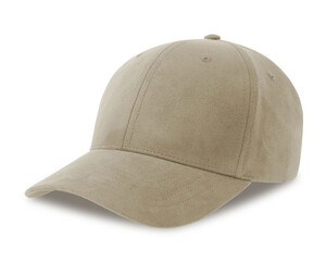 ATLANTIS HEADWEAR AT287 - Mid visor faux suede 6-panel cap
