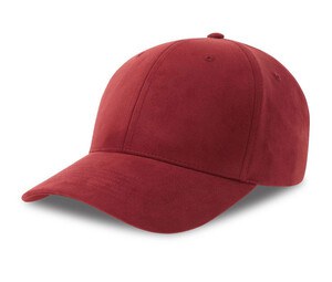ATLANTIS HEADWEAR AT287 - Mid visor faux suede 6-panel cap