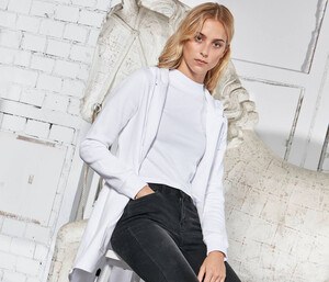 BUILD YOUR BRAND BY148 - Comfort Fit Ladies Hooded Sweat Parka