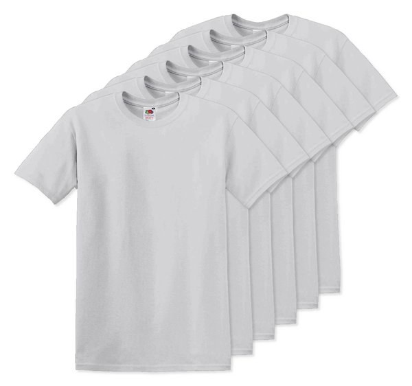 Pack of 60 Fruit of the Loom SC220 - Comfort Fit Fruit of the Loom Round Neck Tee