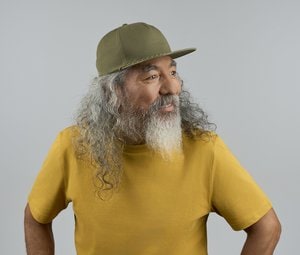 ATLANTIS AT315 - Flat visor cap with piping