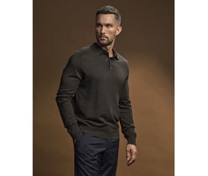 TEE JAYS TJ6002 - Long-sleeved wool polo shirt