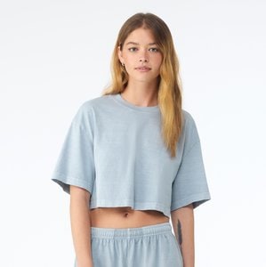 BELLA+CANVAS BE6882GD - Washed-out cropped t-shirt