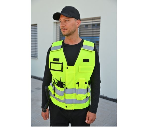 Enhanced visibility tactical vest
