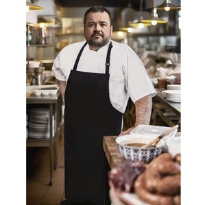 KARLOWSKY KYBLS9 - Oversized bib apron with pocket